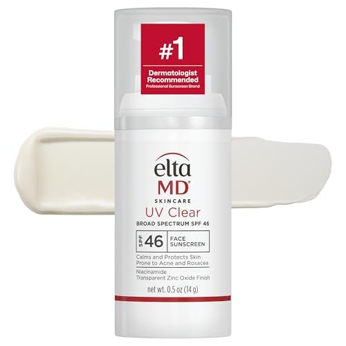 UV Clear Untinted Face Sunscreen with Zinc Oxide