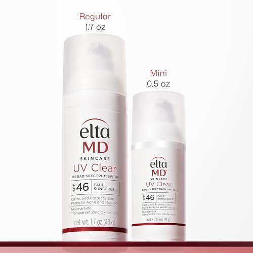 UV Clear Untinted Face Sunscreen with Zinc Oxide