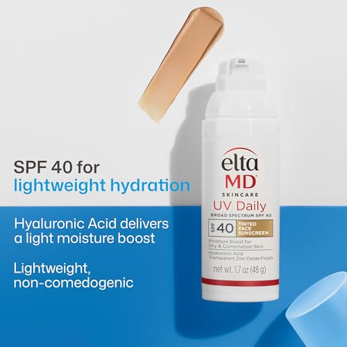UV Daily Tinted Face Sunscreen Moisturizer, SPF 40
