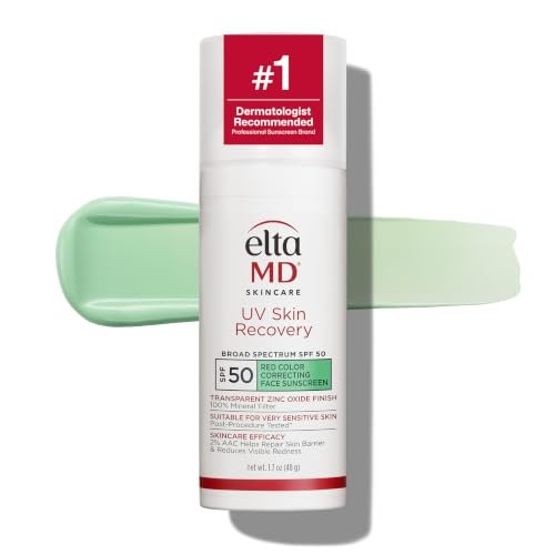 UV Skin Recovery Green Tinted Mineral Sunscreen SPF 50