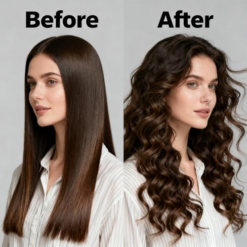 ENNUFO Heatless Curls Overnight Hair Curler, Soft Bl