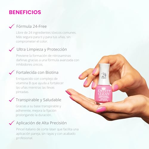 Clean Vegan & Cruelty Free Breathable Nail Polish – Lady In Pink
