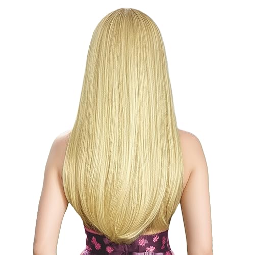 Blonde Wig with Bangs