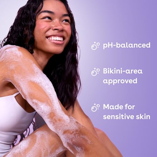 Body Wash, Vanilla Cashmere, Moisturizing Creamy Gel Formula with Shea Butter, Glycerin, Vitamin E, pH Balanced, Sensitive Skin, Vegan, 16 fl oz