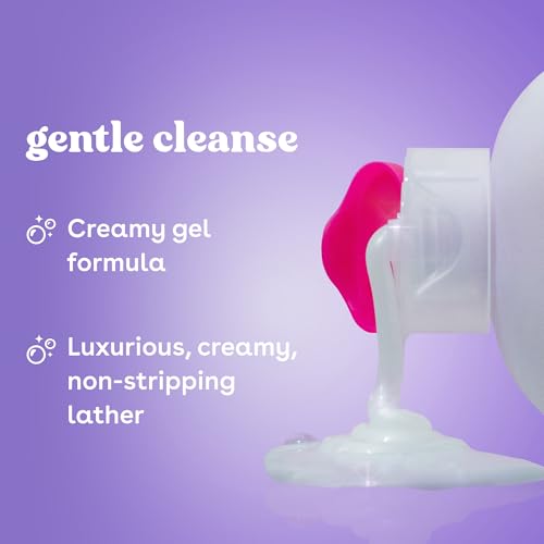 Body Wash, Vanilla Cashmere, Moisturizing Creamy Gel Formula with Shea Butter, Glycerin, Vitamin E, pH Balanced, Sensitive Skin, Vegan, 16 fl oz