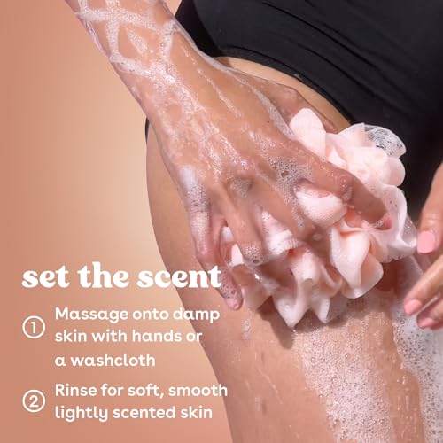 Cashmere Body Wash – Coconut Waters, Moisturizing Body Wash, Creamy Gel Formula, with Shea Butter, Glycerin, Vitamin E, pH Balanced, Sensitive Skin, Vegan, 16 fl oz