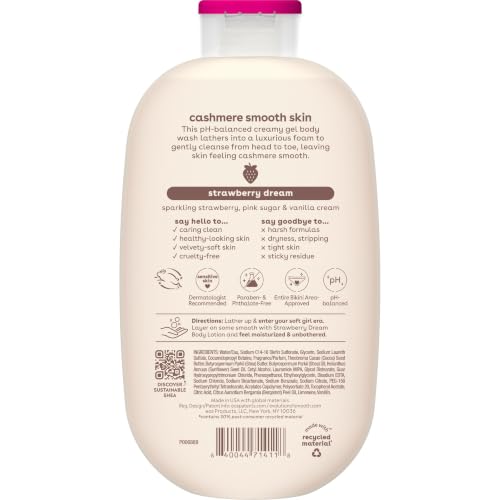 Cashmere Body Wash- Strawberry Dream