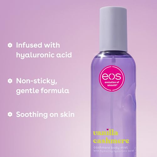 eos Cashmere Body Mist- Vanilla, Body Spray for Wome