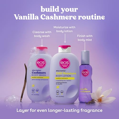 eos Cashmere Body Mist- Vanilla, Body Spray for Wome