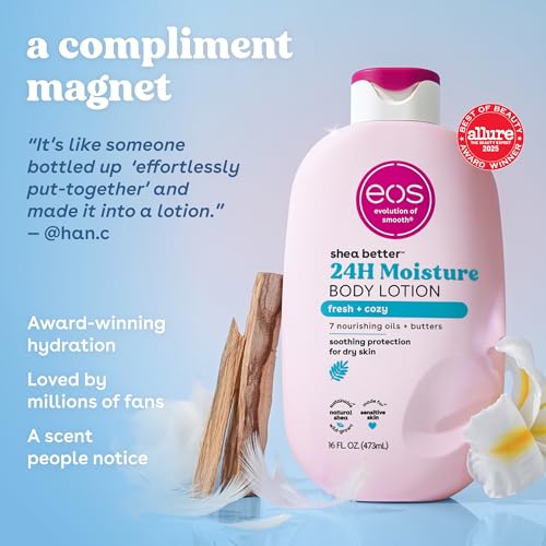 Natural Shea Better Body Lotion, Fresh & Cozy, 16 fl oz