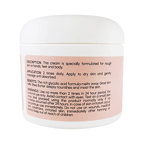 Glycolic Acid Hand Foot & Body Moisturizer Cream