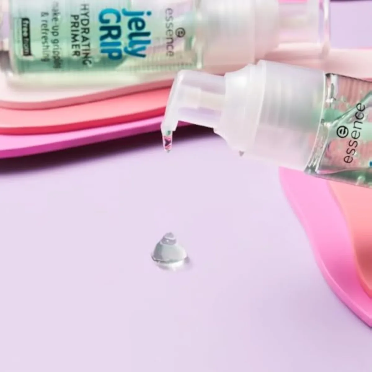 essence Jelly Grip Hydrating Primer, Longlasting Makeup Base, Vegan