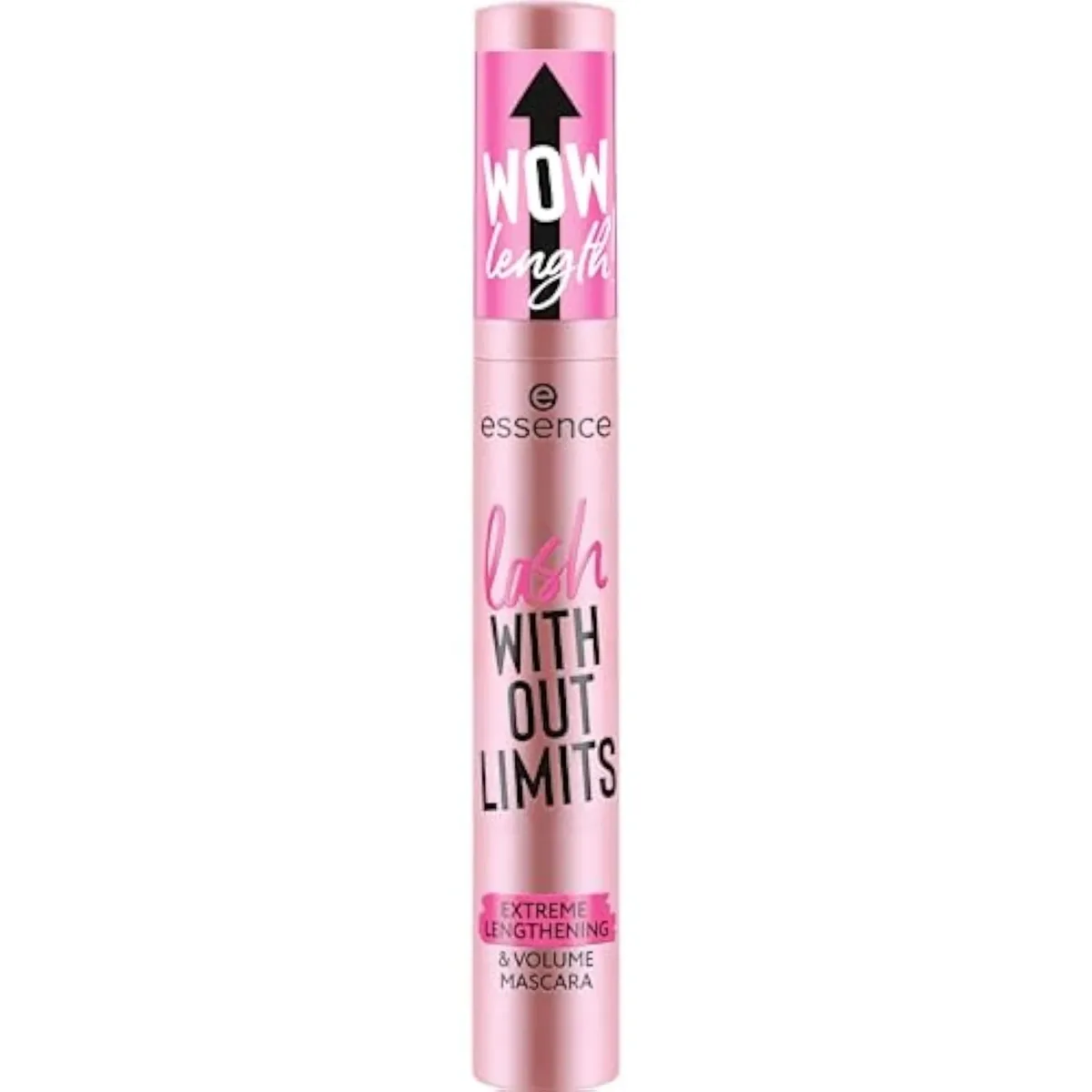 essence Lash Without Limits Extreme Lengthening & Volume Mascara, Black