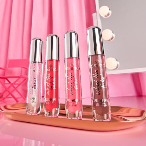 essence What The Fake! Plumping Lip Gloss, Transparent (100 | Sheer Genius)