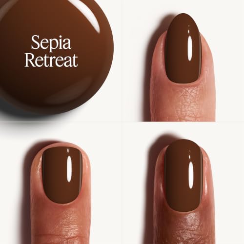 nail polish Sepia Retreat brown