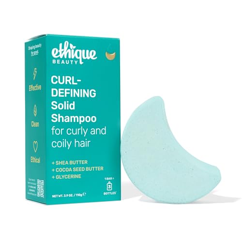 Curl-Defining Solid Shampoo Bar with Shea Butter