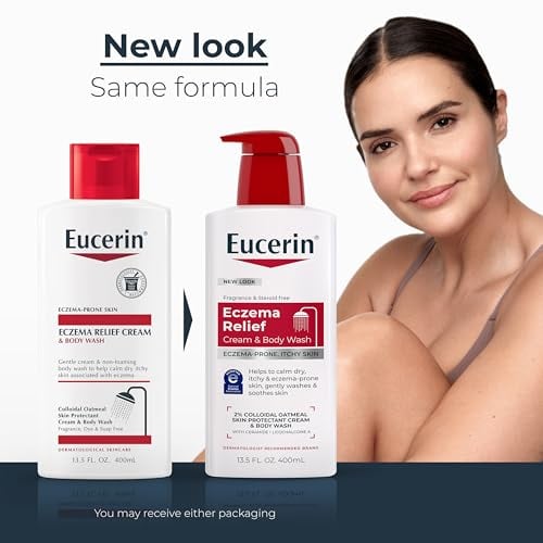 Eczema Relief Cream and Body Wash, 13.5 FL OZ
