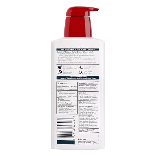 Eczema Relief Cream and Body Wash, 13.5 FL OZ
