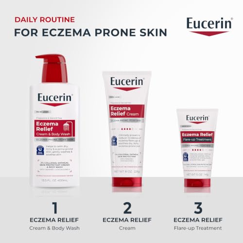 Eczema Relief Cream and Body Wash, 13.5 FL OZ