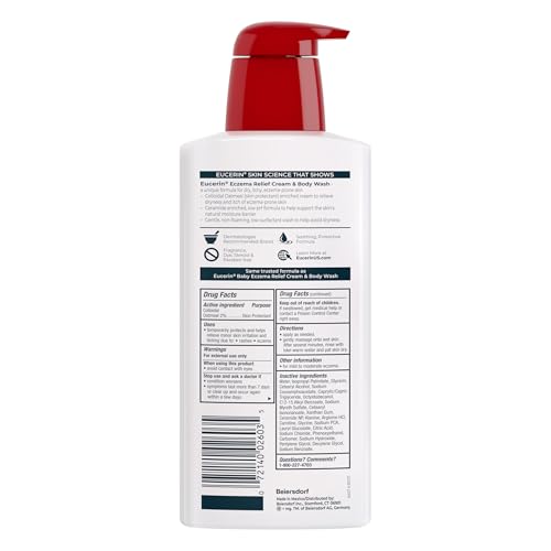Eczema Relief Cream and Body Wash, 13.5 FL OZ
