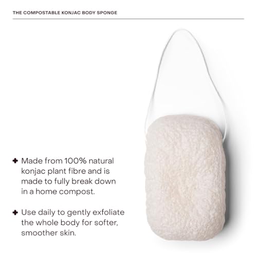 Compostable Konjac Sponge