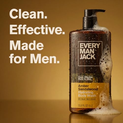 Amber Sandalwood Body Wash for Men