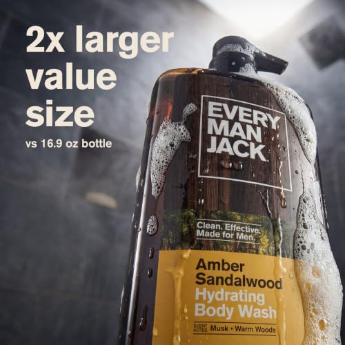 Amber Sandalwood Body Wash for Men