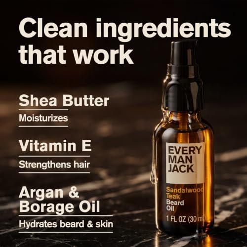 Hydrating Beard Oil Sandalwood Teak