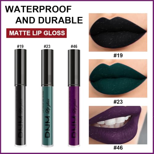 Black Green Purple Matte Set