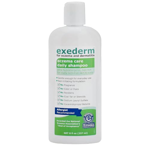 shampoo for Sensitive Scalp Eczema & Seborrheic Dermatitis 8oz
