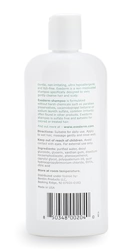 shampoo for Sensitive Scalp Eczema & Seborrheic Dermatitis 8oz