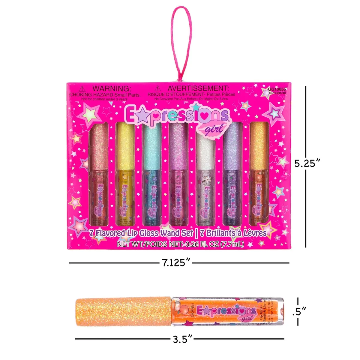 Fruity Flavored Lip Gloss Set