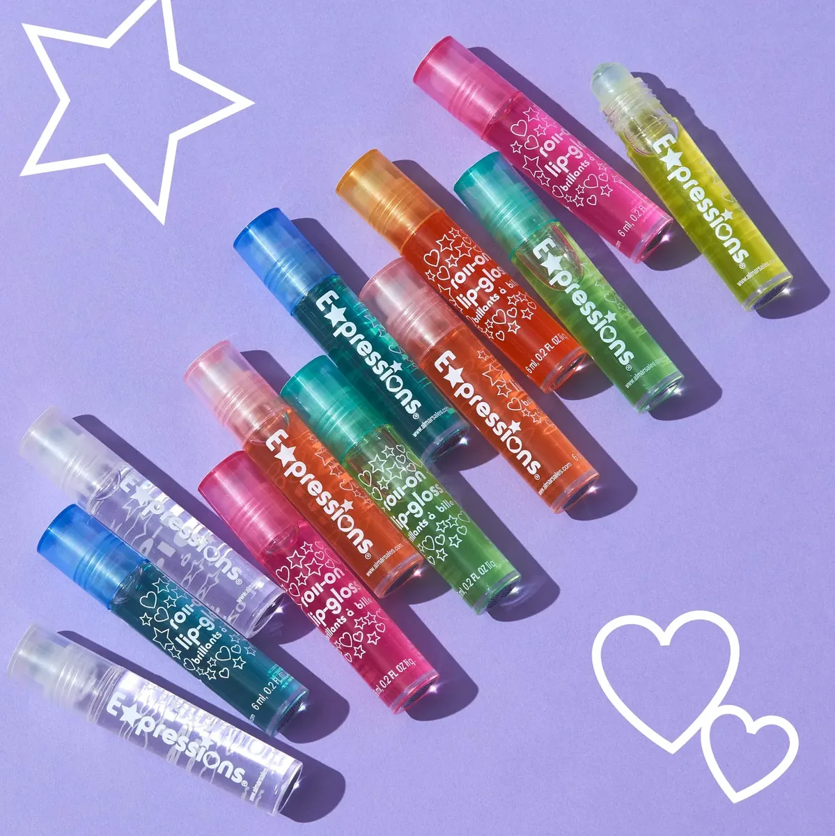 Fruity Roll On Lip Gloss Set