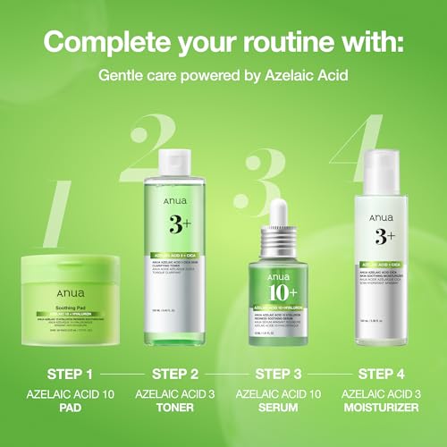 Anua Azelaic Acid 10 Hyaluron Redness Soothing Serum