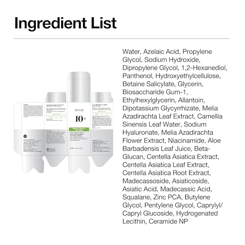 Anua Azelaic Acid 10 Hyaluron Redness Soothing Serum