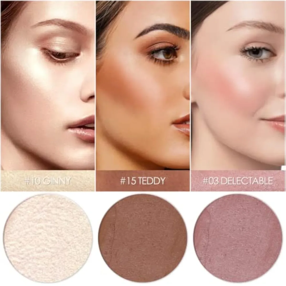3 Pcs NEUTRAL Contour Stick Set,Professional Makeup Kit for All Skin