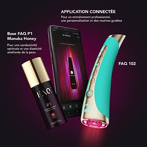 102 EMS RF and 8 LED Facial Device Red Light Face Massager