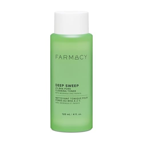 2% Salicylic Acid Toner for Face - Deep Sweep BHA Liquid Exfoliant + Pore Cleaner - Contro