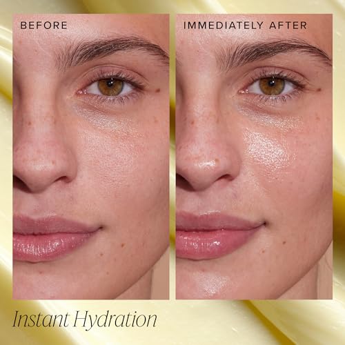 Ceramide Face Moisturizer - Honey Halo Ultra Hydrating Facial Moisturizer with Buckwheat H