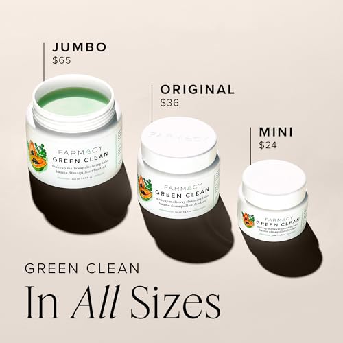 Makeup Remover Cleansing Balm - Green Clean Waterproof Makeup Remover Balm + Oil Cleanser