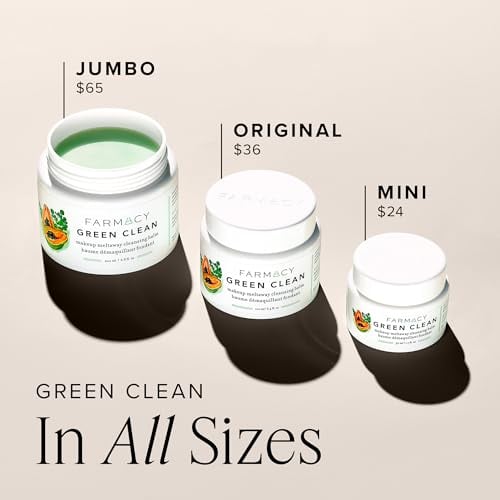 Makeup Remover Cleansing Balm - Green Clean Waterproof Makeup Remover Balm + Oil Cleanser
