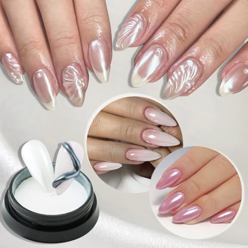 24 Colors Chrome Nail Powder Set Metallic Mirror Effect