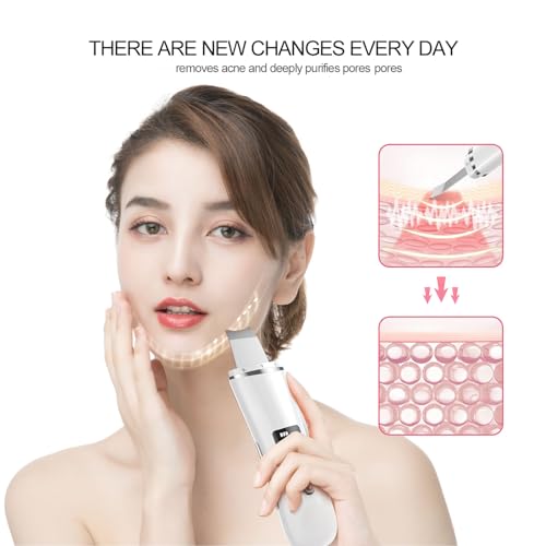 Face Scrubber Skin Spatula Blackhead Remover 4 Modes