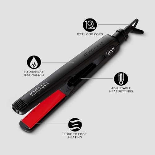 Platform Pro Styling Tourmaline Hair Straightener 1 & 1/4" | 140°–450°F Temperature