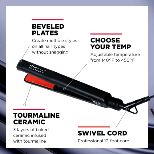 Platform Pro Tourmaline Hair Straightener 1-Inch