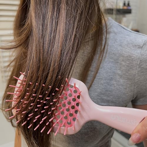UNbrush Detangling Brush for Wet & Dry Hair | DuoFlex Anti-Static Bristles