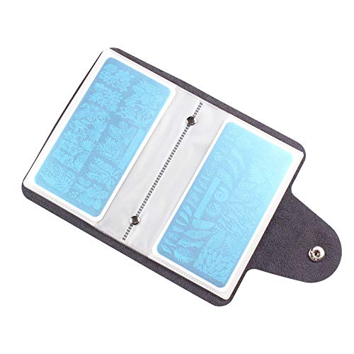 Nail Stamping Plate Holder Case, 20 Slots