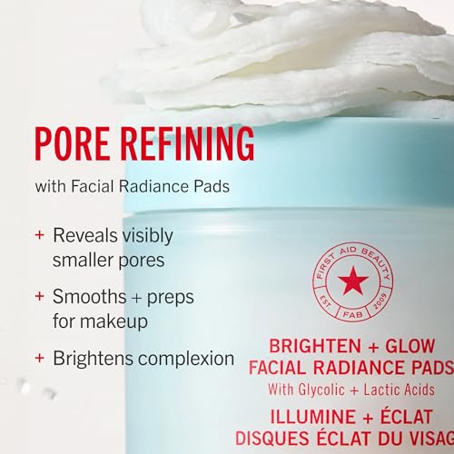 Facial Radiance Pads with Glycolic & Lactic Acids
