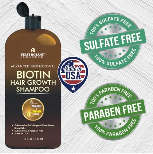 Hair Regrowth and Anti Hair Loss Shampoo 16 fl oz