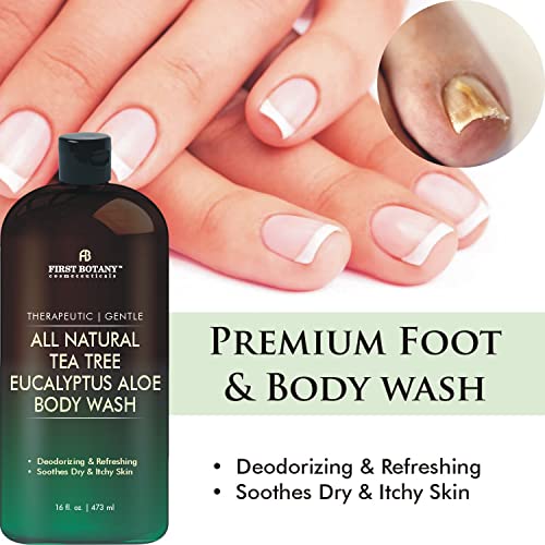 Tea Tree Eucalyptus Body Wash & Skin Cleanser for Women & Men